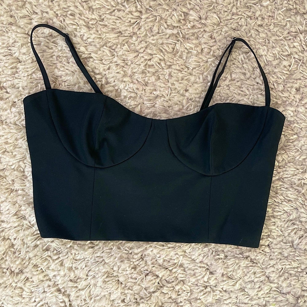 Aritzia Bustier Crop Top